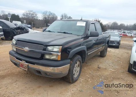 2004 Chevrolet Silverado 1500 Z71 from USA, damaged, VIN 1GCEK19T84E105588
